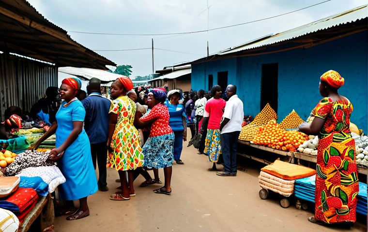 콩고 공화국의 대표적인 축제 및 행사 - **

"Inside a colorful 'nganda' (local bar) in Brazzaville, fully clothed patrons are enjoying live ...
